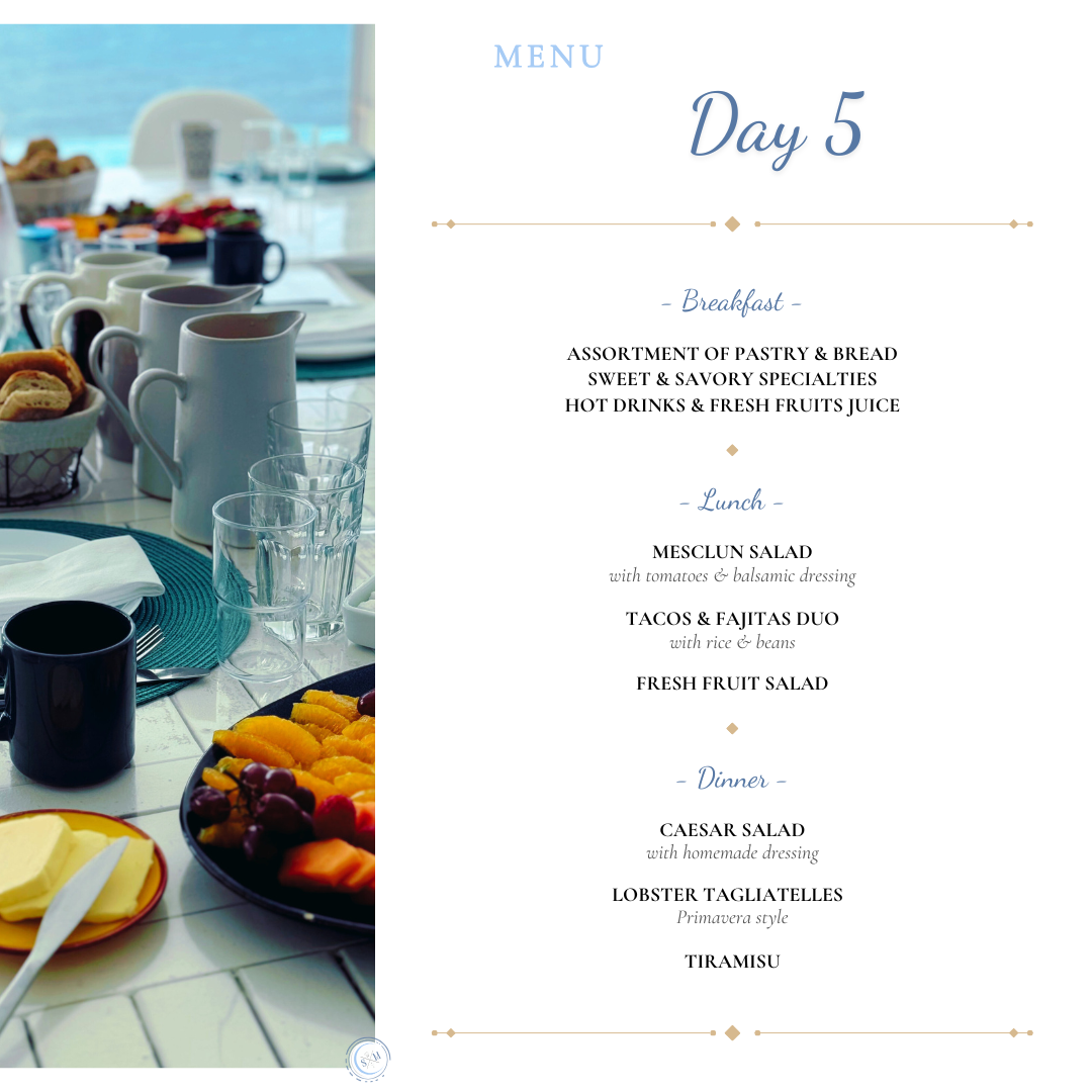 Personalized-Menus-in-Villas-St-Martin-Sint-Maarten-Sxm-1